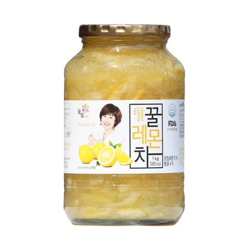 [카페마트] 꽃샘 꿀 레몬차 1kg