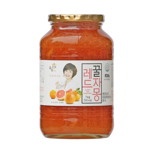 [카페마트] 꽃샘 꿀 레드자몽 1kg